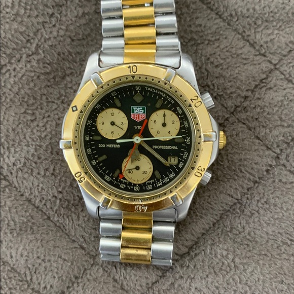 Tag Heuer Men’s Black Professional 2000 Series Chronograph Watch - Picture 3 of 17